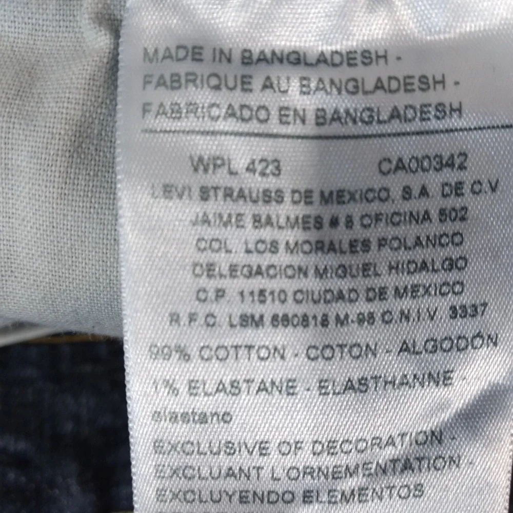 Levi's Signature jeans mens 36x30 blue Flex stretch denim pants regular straight